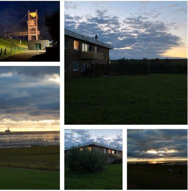 Deichwohnung Strandweg 7 Friedrichskoog-Spitze Esterno foto