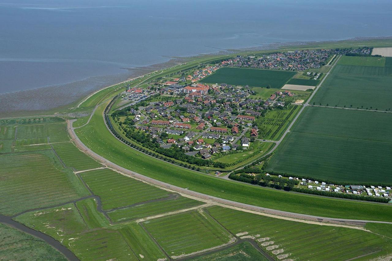 Deichwohnung Strandweg 7 Friedrichskoog-Spitze Esterno foto