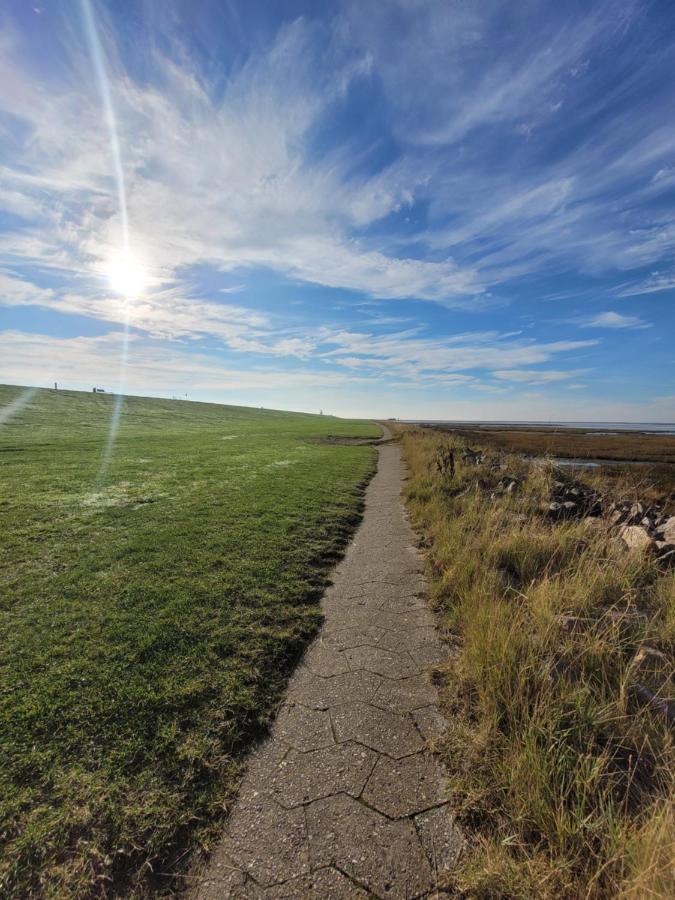 Deichwohnung Strandweg 7 Friedrichskoog-Spitze Esterno foto