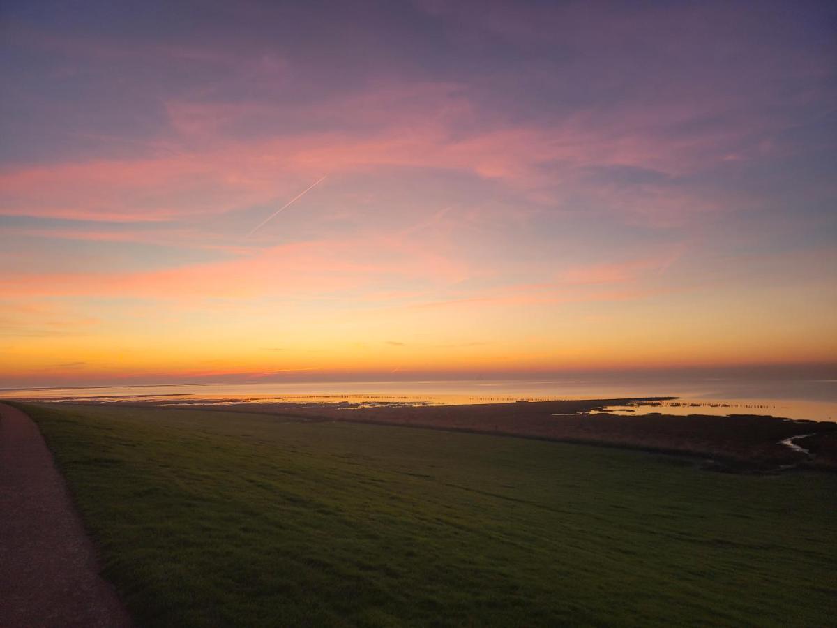 Deichwohnung Strandweg 7 Friedrichskoog-Spitze Esterno foto